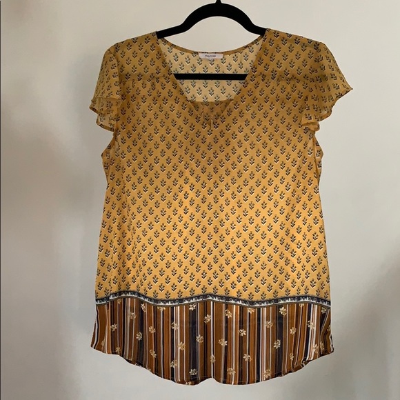 Women’s baby doll polyester blouse - Picture 1 of 3